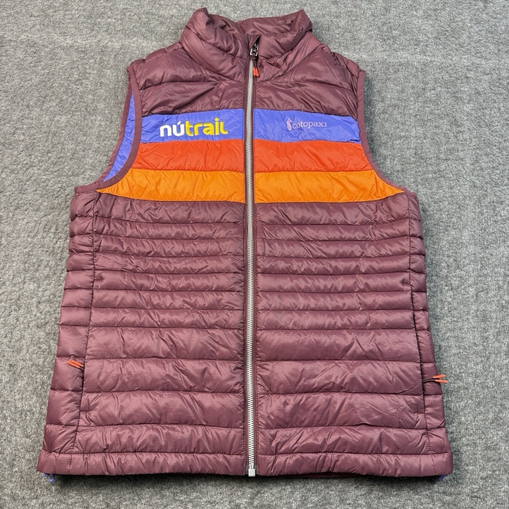 Cotopaxi Fuego Down Vest Womens Small Puffer Quilted Full Zip Outdoors Hiking